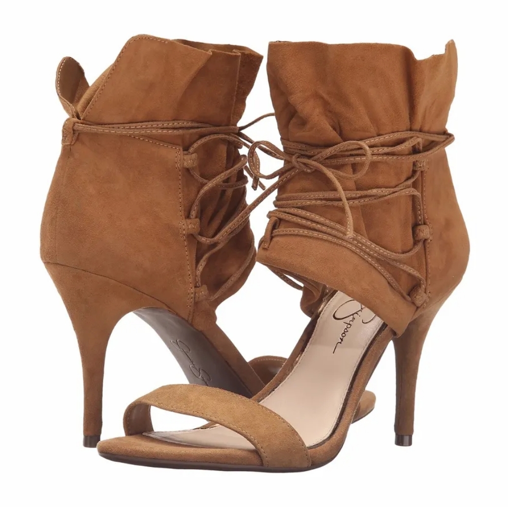 Jessica Simpson Madeena Lace Up Heels